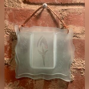 Fused Glass Pocket Vase